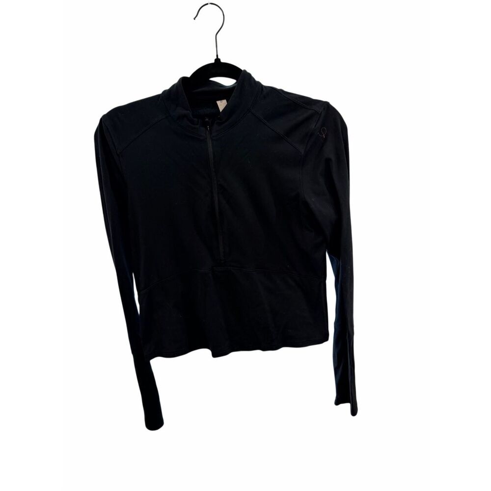 CRZ Yoga Women’s Size Medium Full Zip Black Jacket Sweater Athleisure Yoga